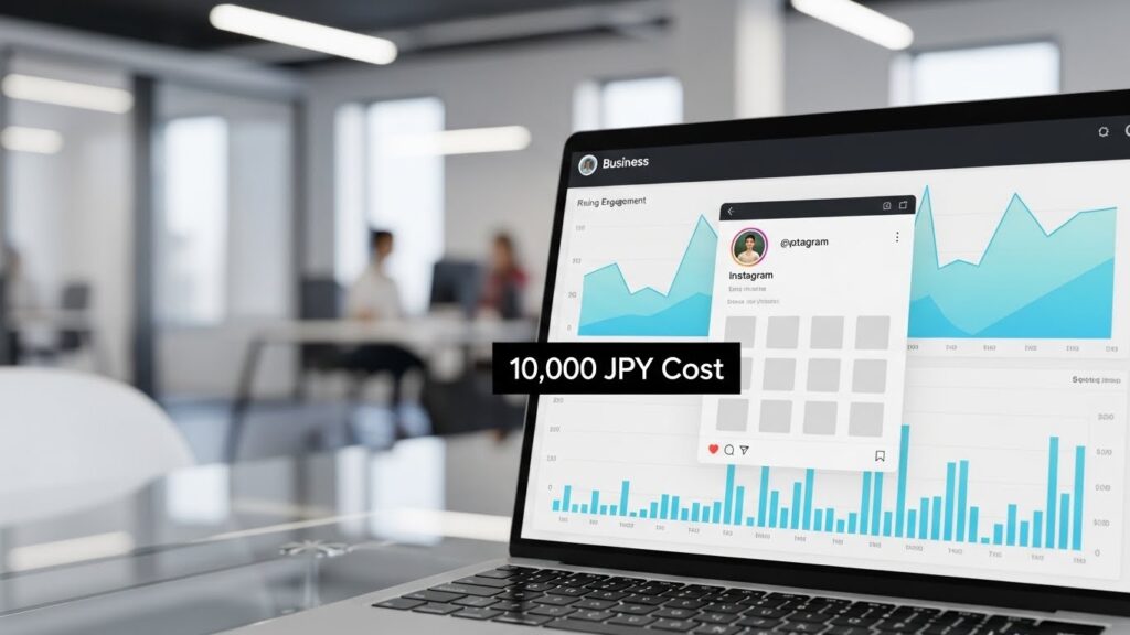 株式会社ヴォーチェが実施した1万円動画制作の検証結果。Instagramでの採用効果と実証データのビジュアル。